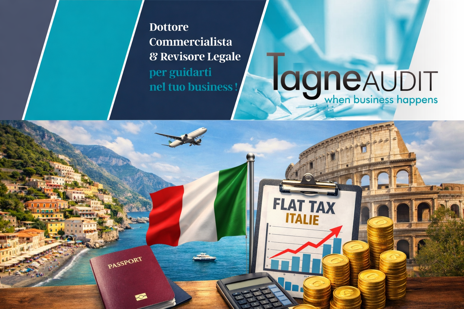 FLAT TAX ITALIE : DERNIÈRE CHANCE POUR LES 200.000€. DÈS 2026, ELLE COÛTERA 300.000€